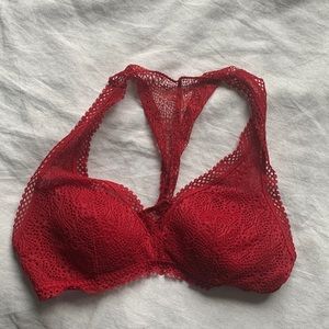 Red bralette Victoria s secret size small